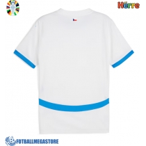 Fotballdrakt Herre Tsjekkisk Republikk Bortedrakt EM 2024 Kortermet